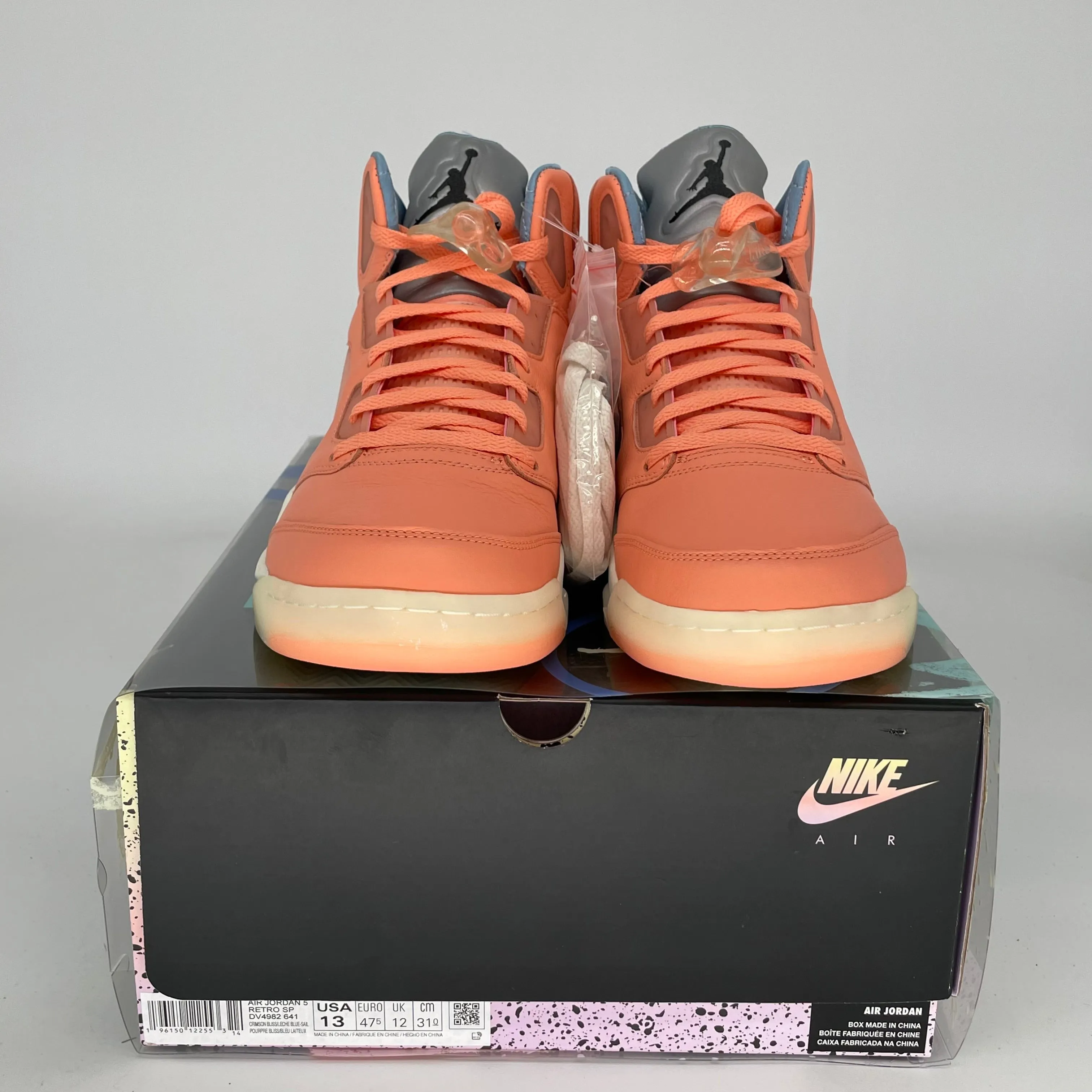 AIR JORDAN 5 DJ KHALED WE THE BEST CRIMSON BLISS SIZE 13 DV4982-641