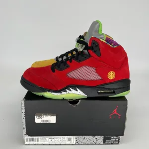 AIR JORDAN 5 WHAT THE SIZE 9.5 CZ5725-700