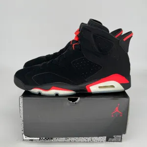 AIR JORDAN 6 BLACK INFRARED SIZE 13 384664-060