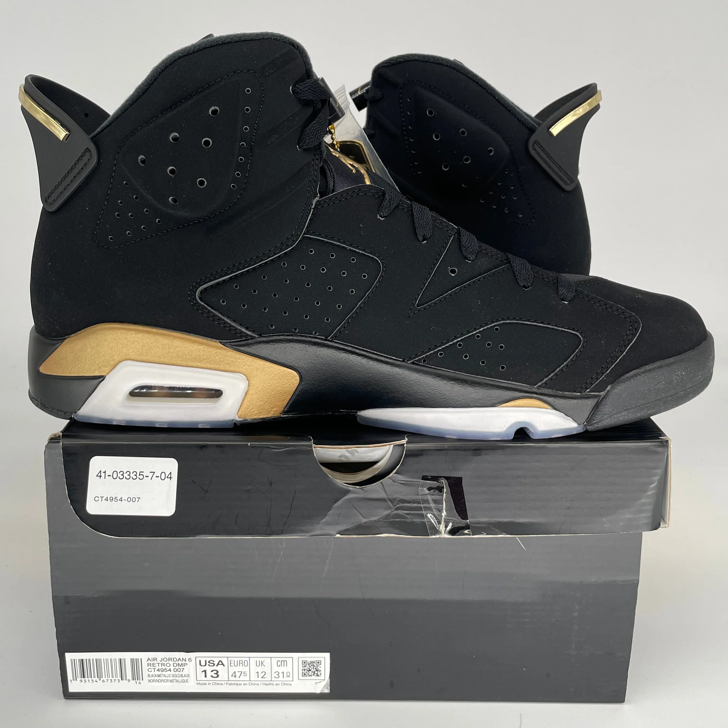 AIR JORDAN 6 DMP SIZE 13 CT4954-007