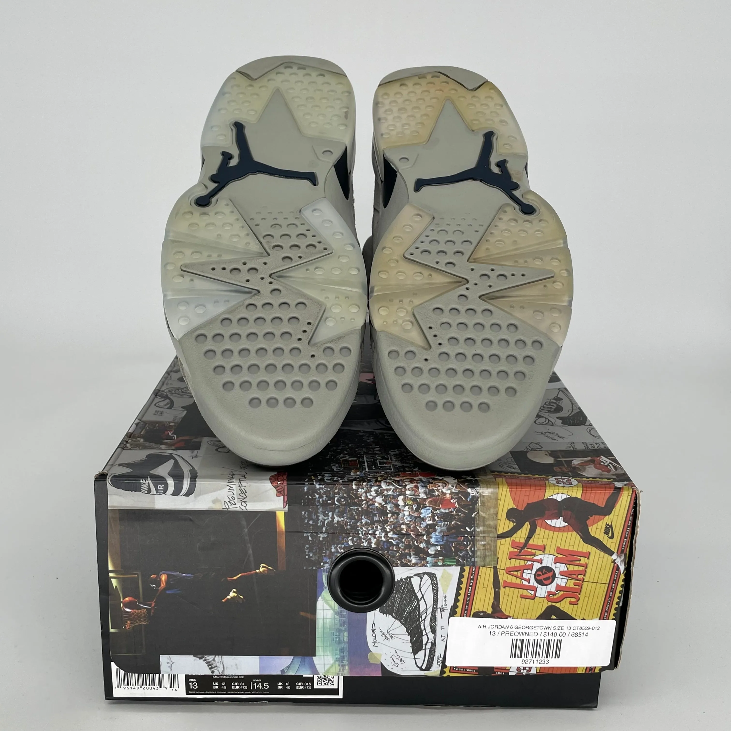 AIR JORDAN 6 GEORGETOWN SIZE 13 CT8529-012