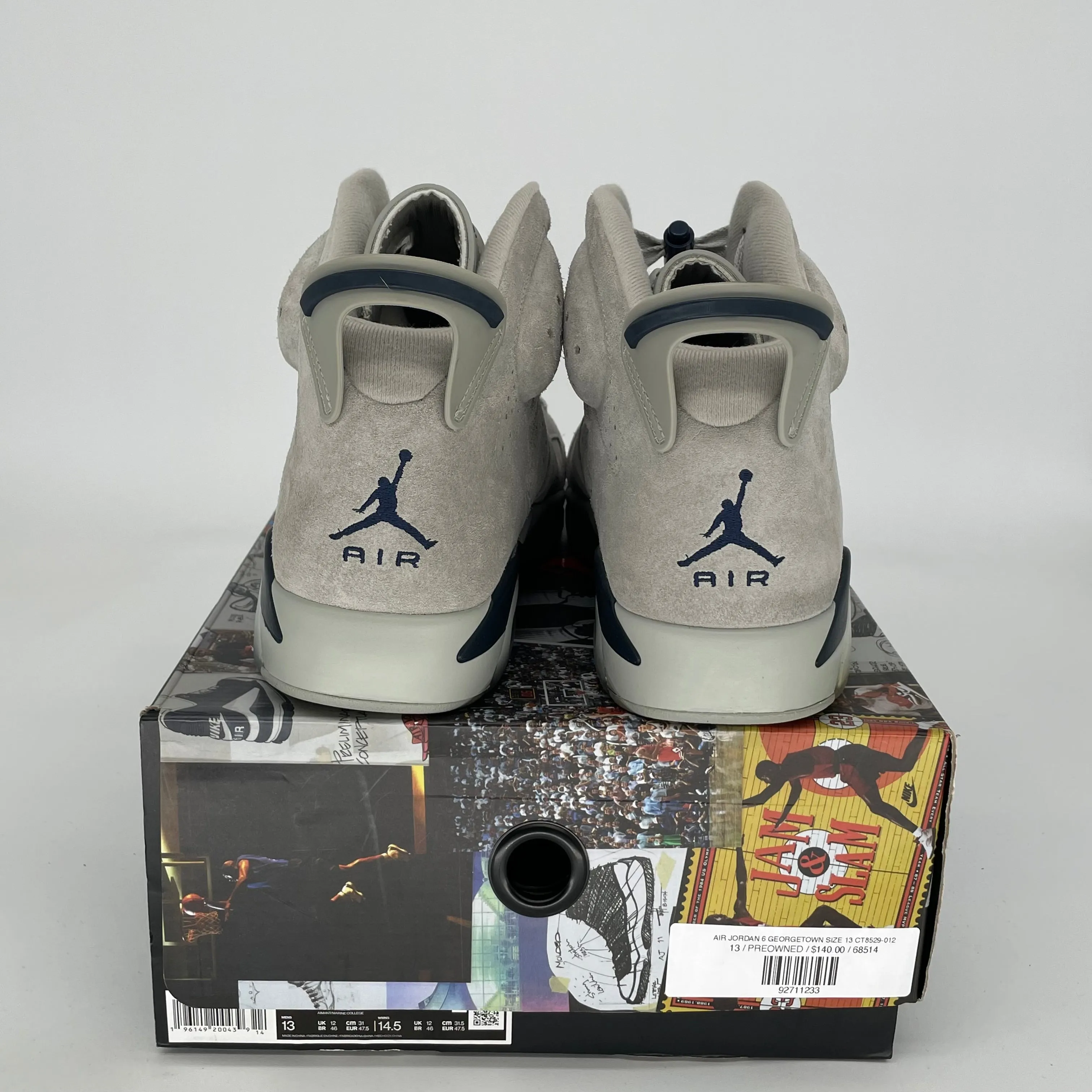 AIR JORDAN 6 GEORGETOWN SIZE 13 CT8529-012