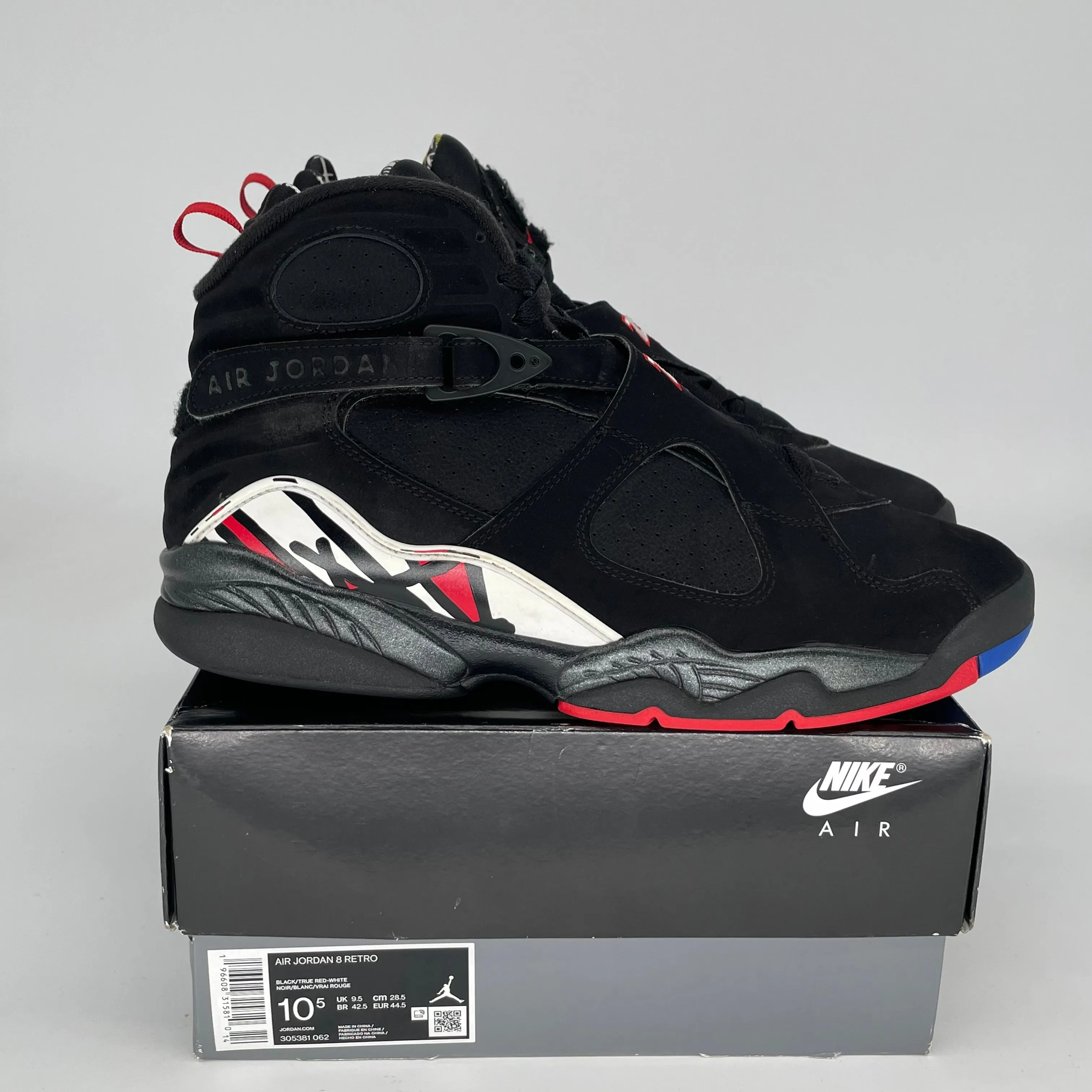 AIR JORDAN 8 PLAYOFFS SIZE 10.5 305381-062