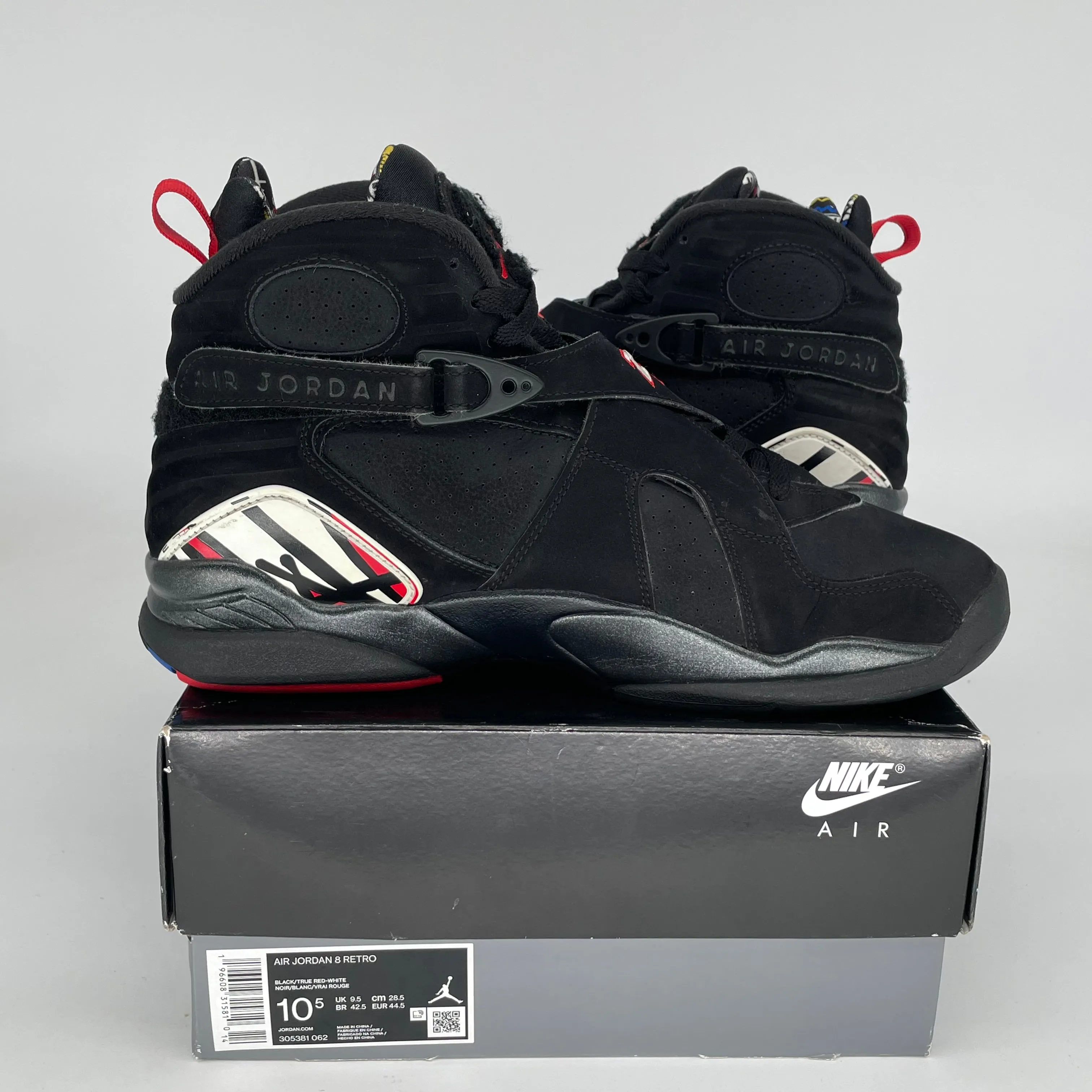 AIR JORDAN 8 PLAYOFFS SIZE 10.5 305381-062