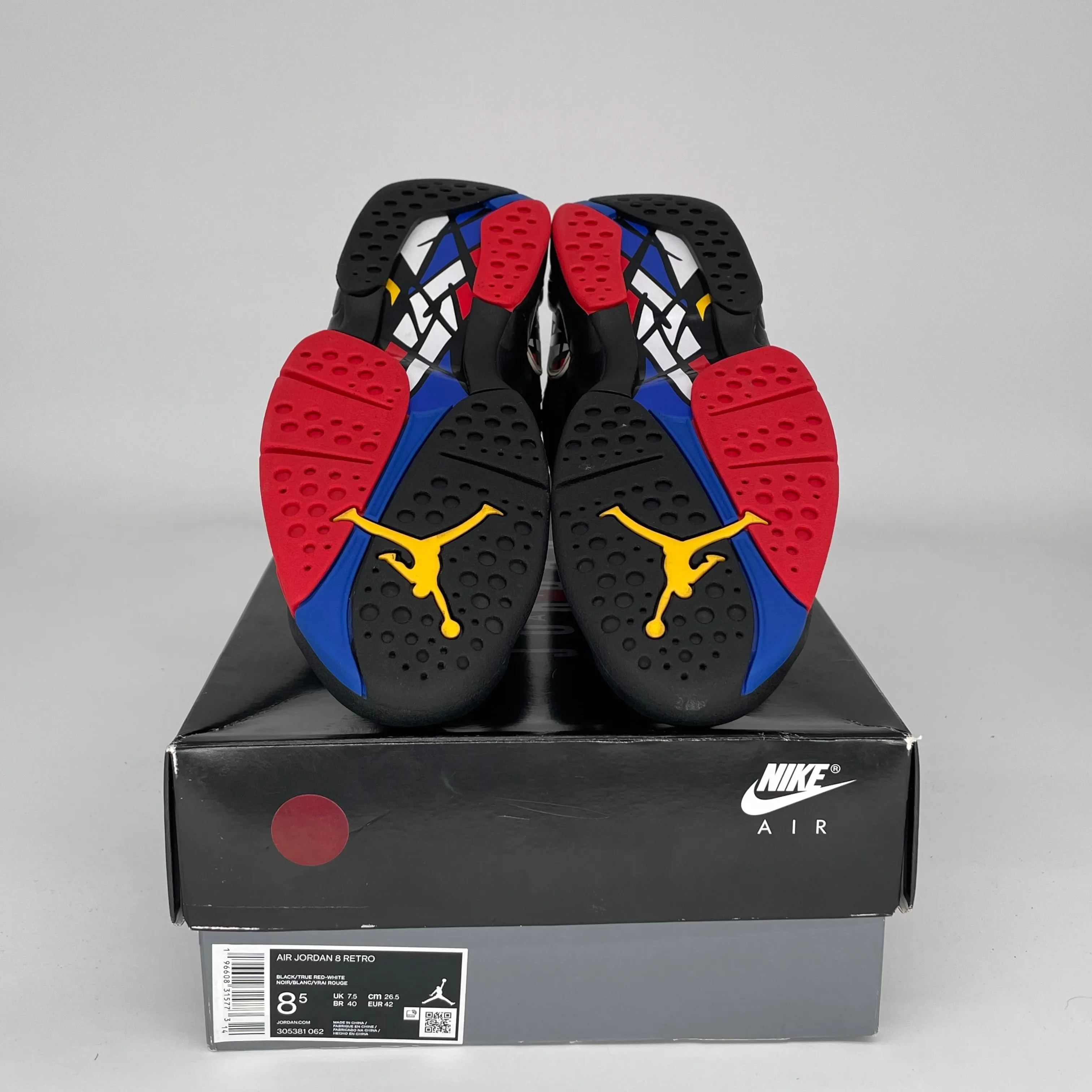 AIR JORDAN 8 PLAYOFFS SIZE 8.5 305381-062