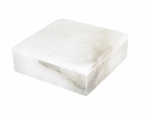 Alabaster Square Box 