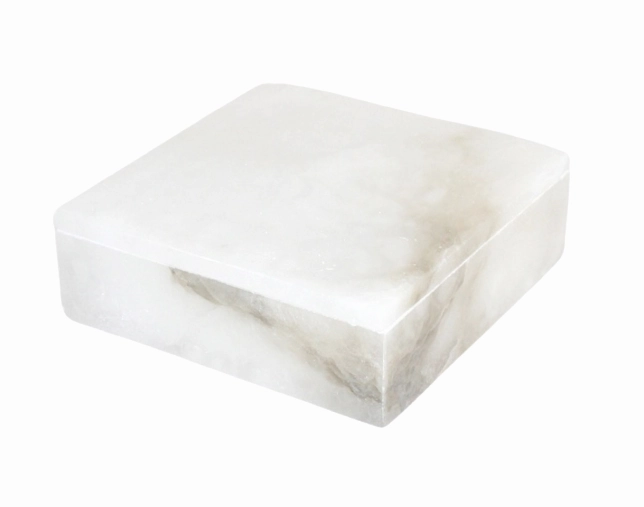 Alabaster Square Box 