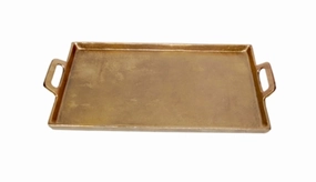 Aluminum Tray with Handles 