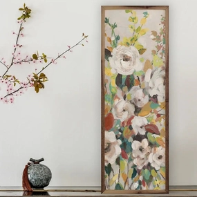 Ambience By Carol Robinson Wood Framed Print 
