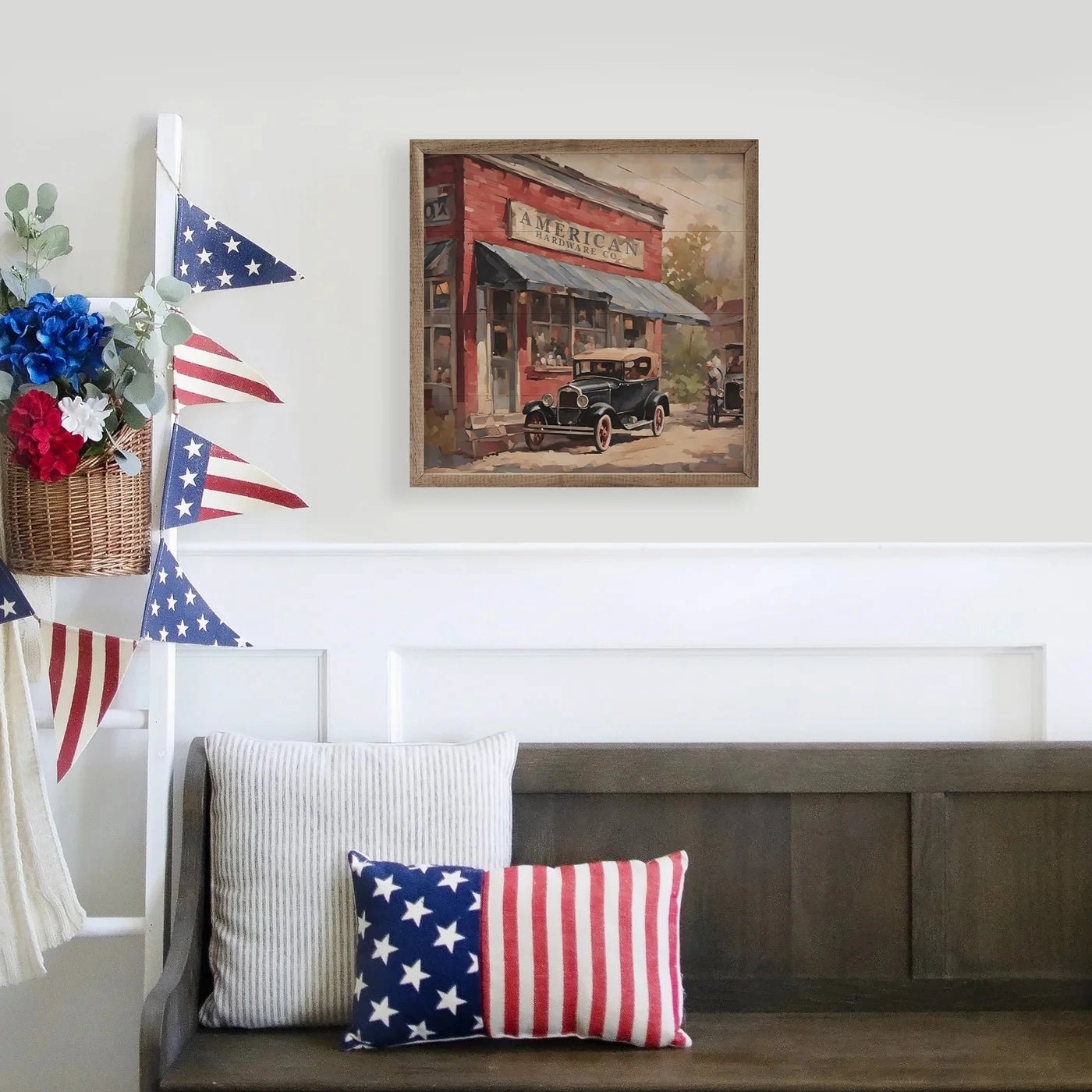 American Hardware Co Wood Framed Print