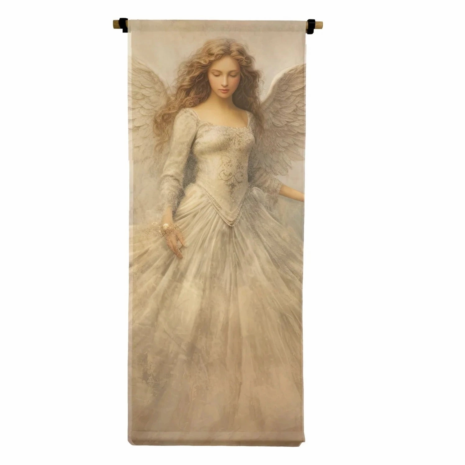 Angel Vertical Canvas Scroll 