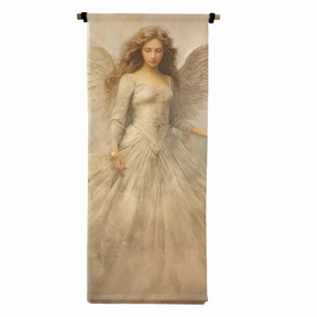 Angel Vertical Canvas Scroll 