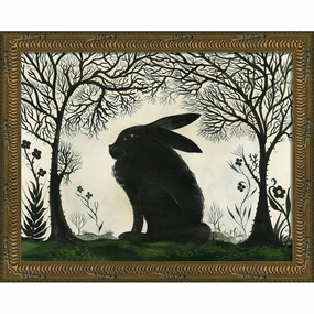 Animal Silhouette With Frame 