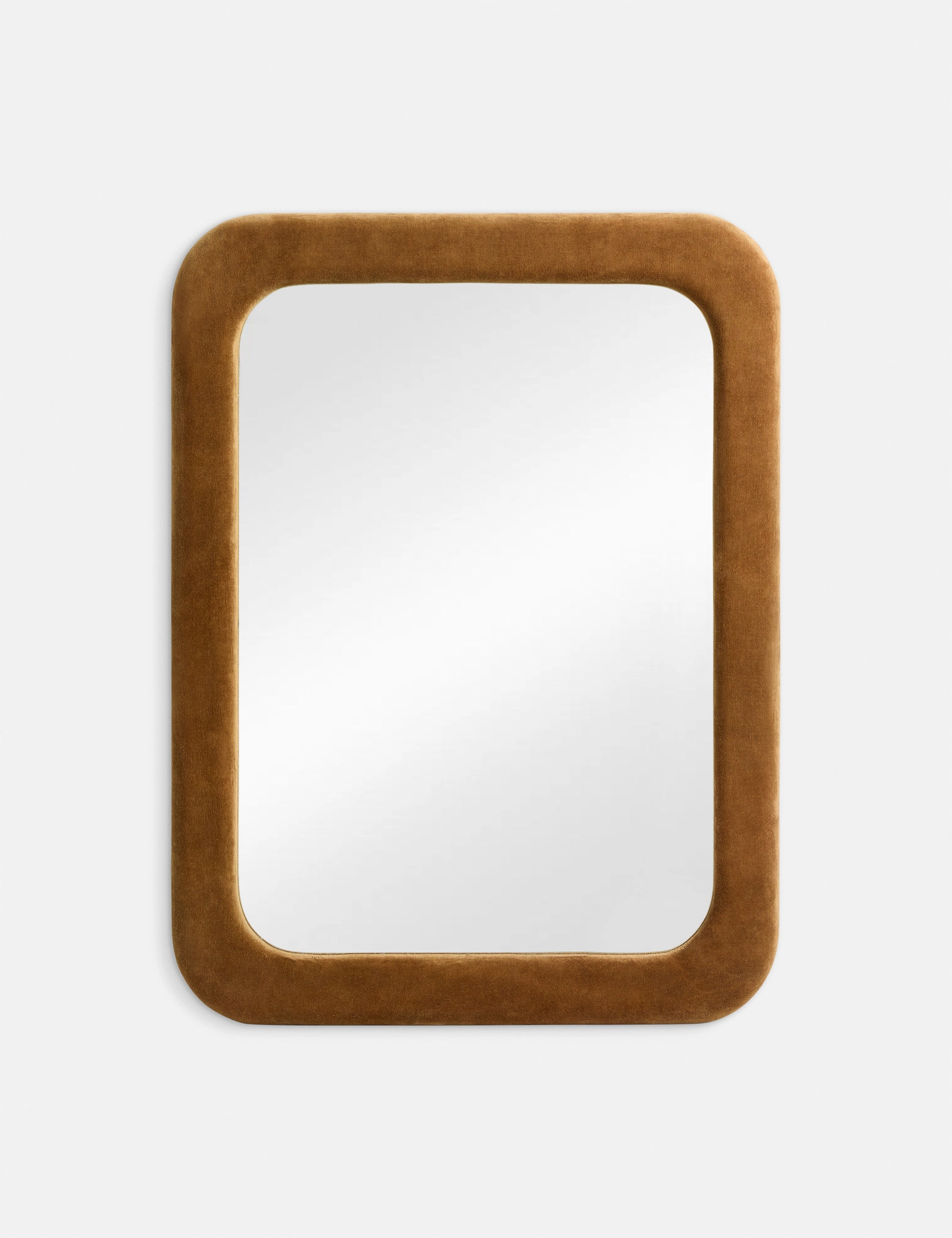 Annalee Upholstered Mantel Mirror