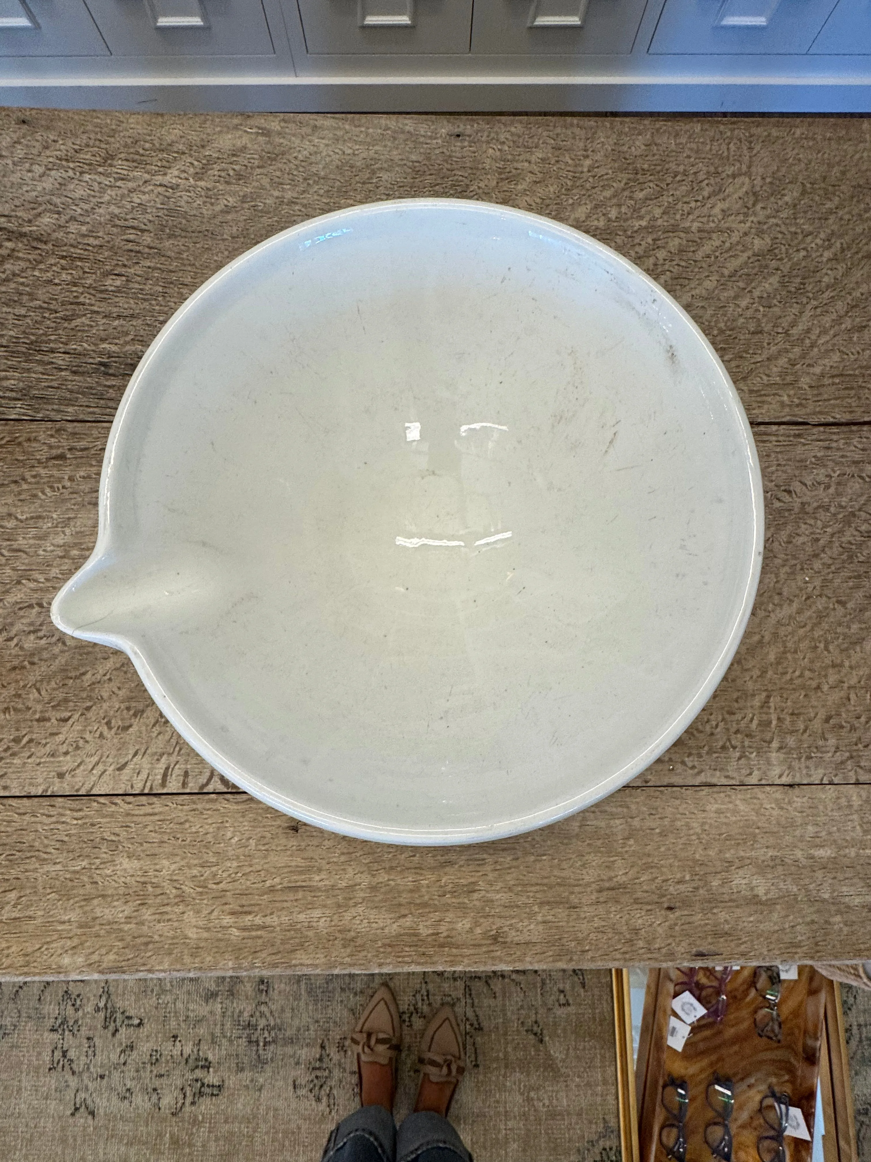 Antique French Milk Bowl