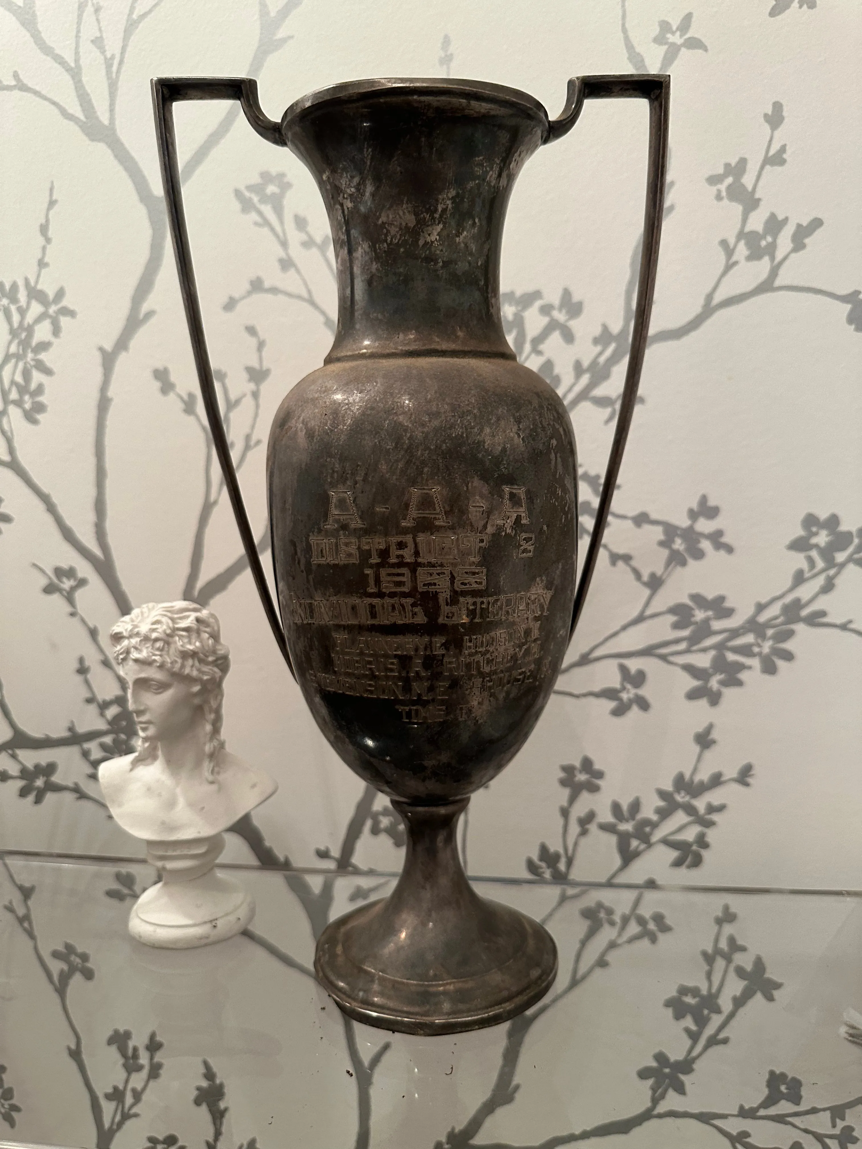 Antique Silver Trophy A-A-A 