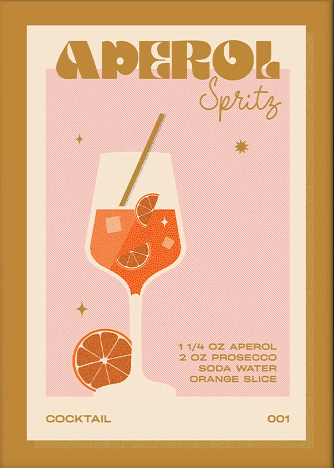Aperol Spritz Art Print