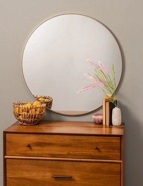 Apryl Round Mirror 