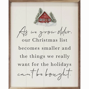 As We Grow Older Wood Framed Print 