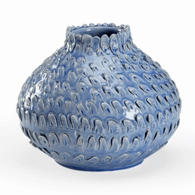 Atrani Vase in Blue 
