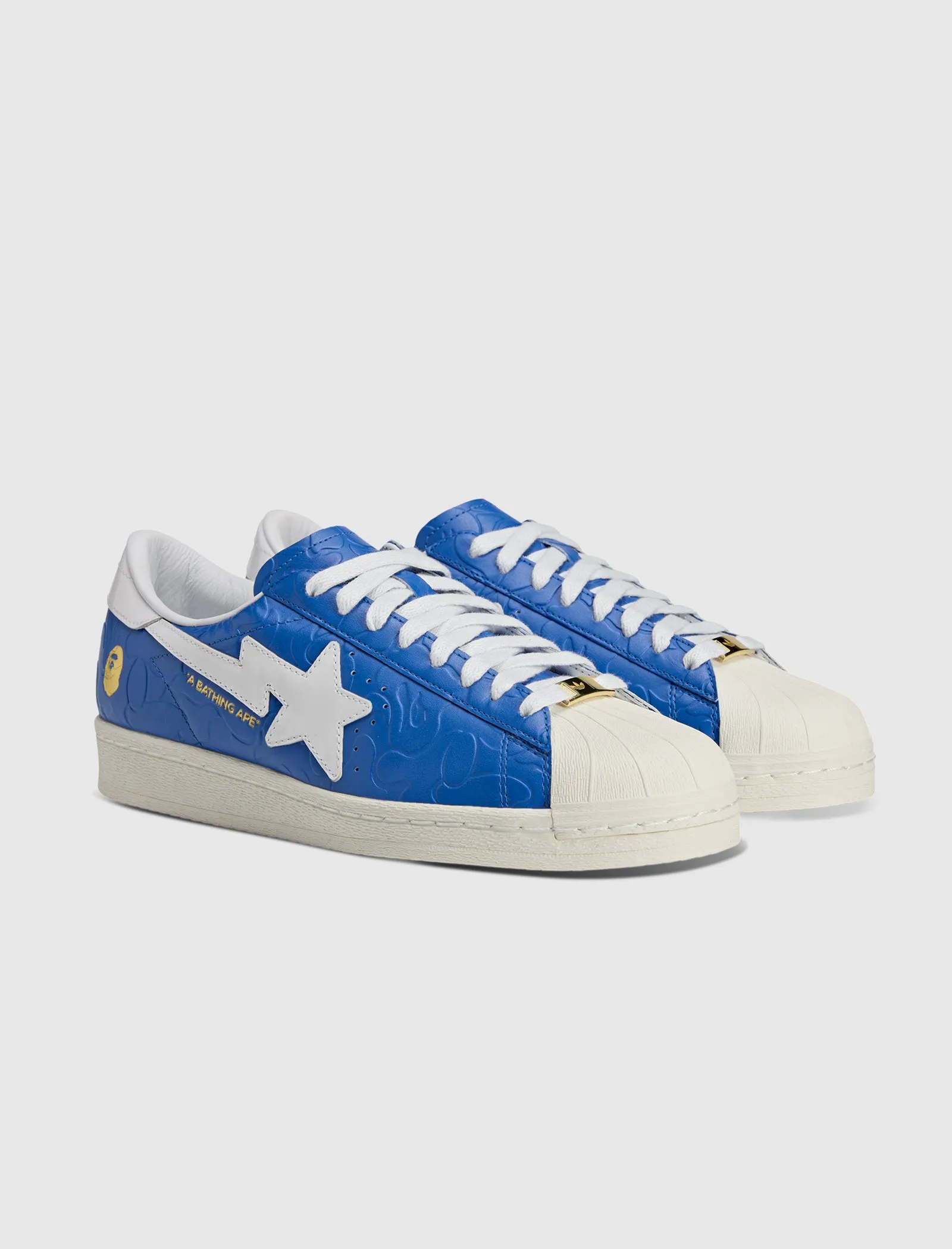 BAPE SUPERSTAR "BLUE/WHITE" Shoes	ADIDAS
