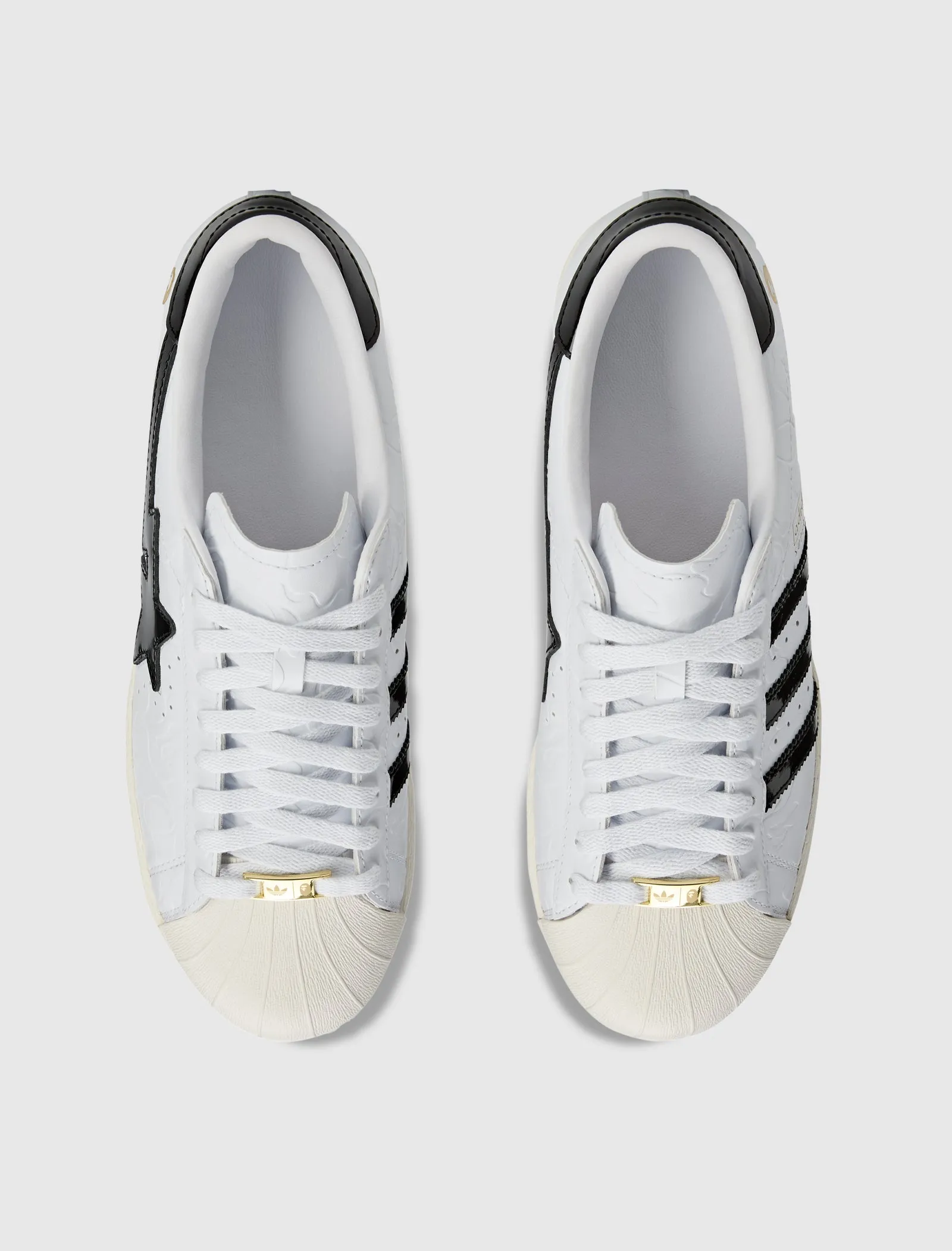 BAPE SUPERSTAR "WHITE/BLACK" Shoes	ADIDAS