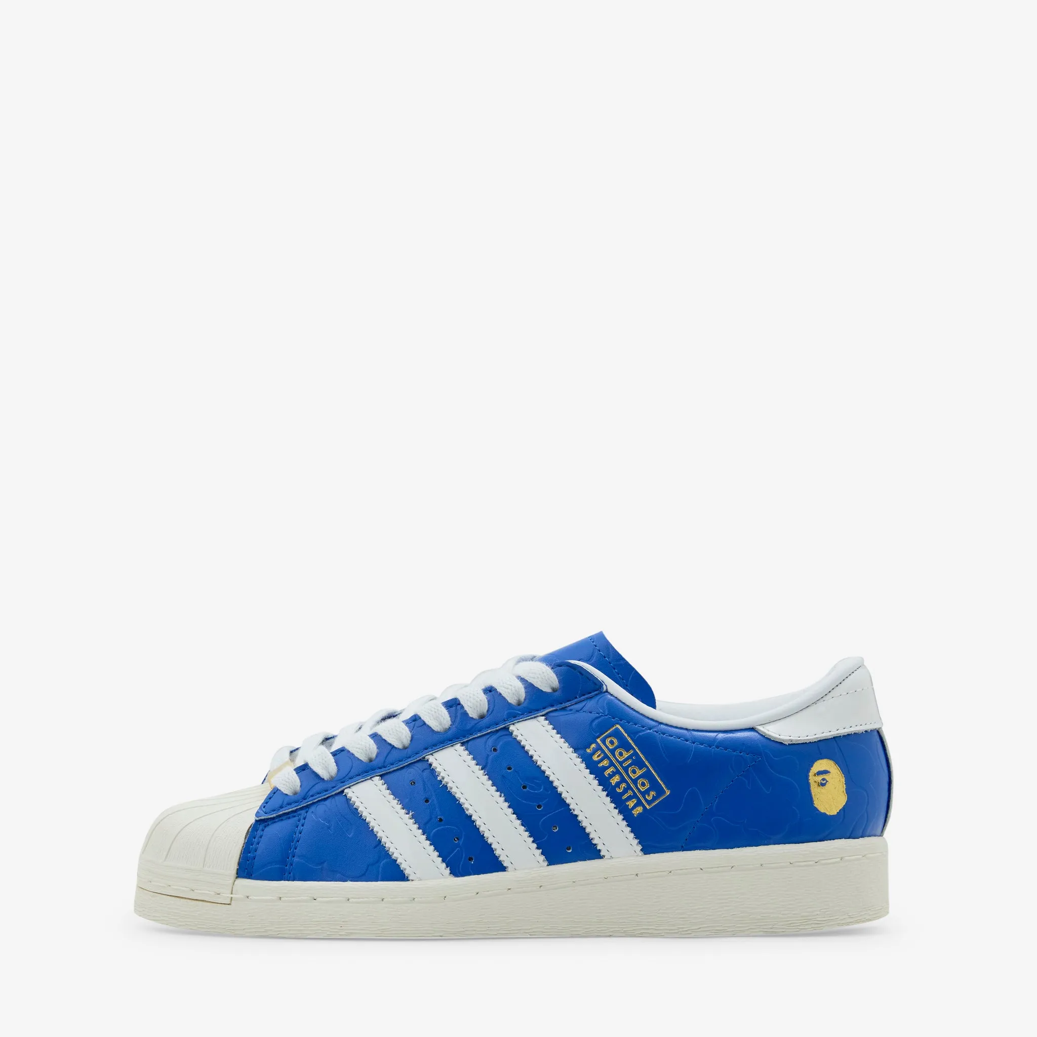 BAPE x SSTR V Blue | Cloud White | Off White adidas Clothing