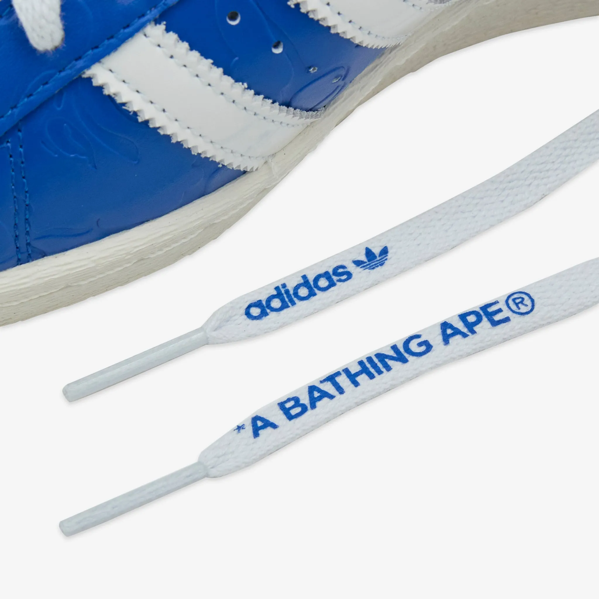BAPE x SSTR V Blue | Cloud White | Off White adidas Clothing