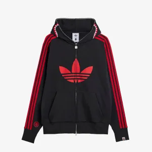 BAPE x Ultimate Shark Hoodie Black adidas Clothing