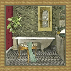 Bathroom in Green II 