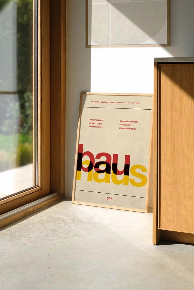 Bauhaus Art Print - Unframed
