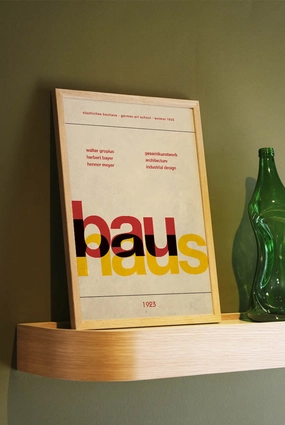 Bauhaus Art Print - Unframed 