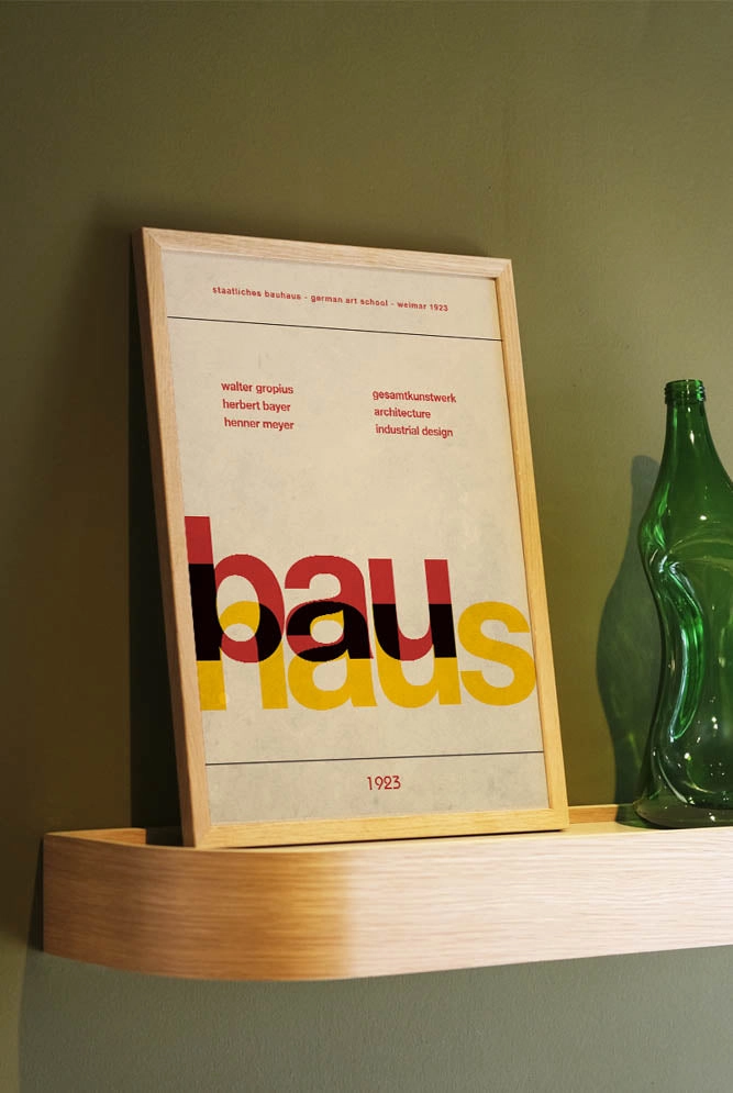 Bauhaus Art Print - Unframed 