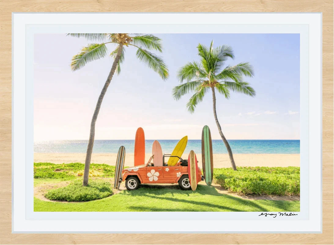 Beach Buggy, Mauna Kea Print by Gray Malin