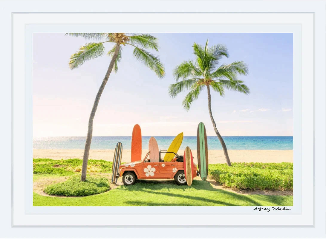 Beach Buggy, Mauna Kea Print by Gray Malin