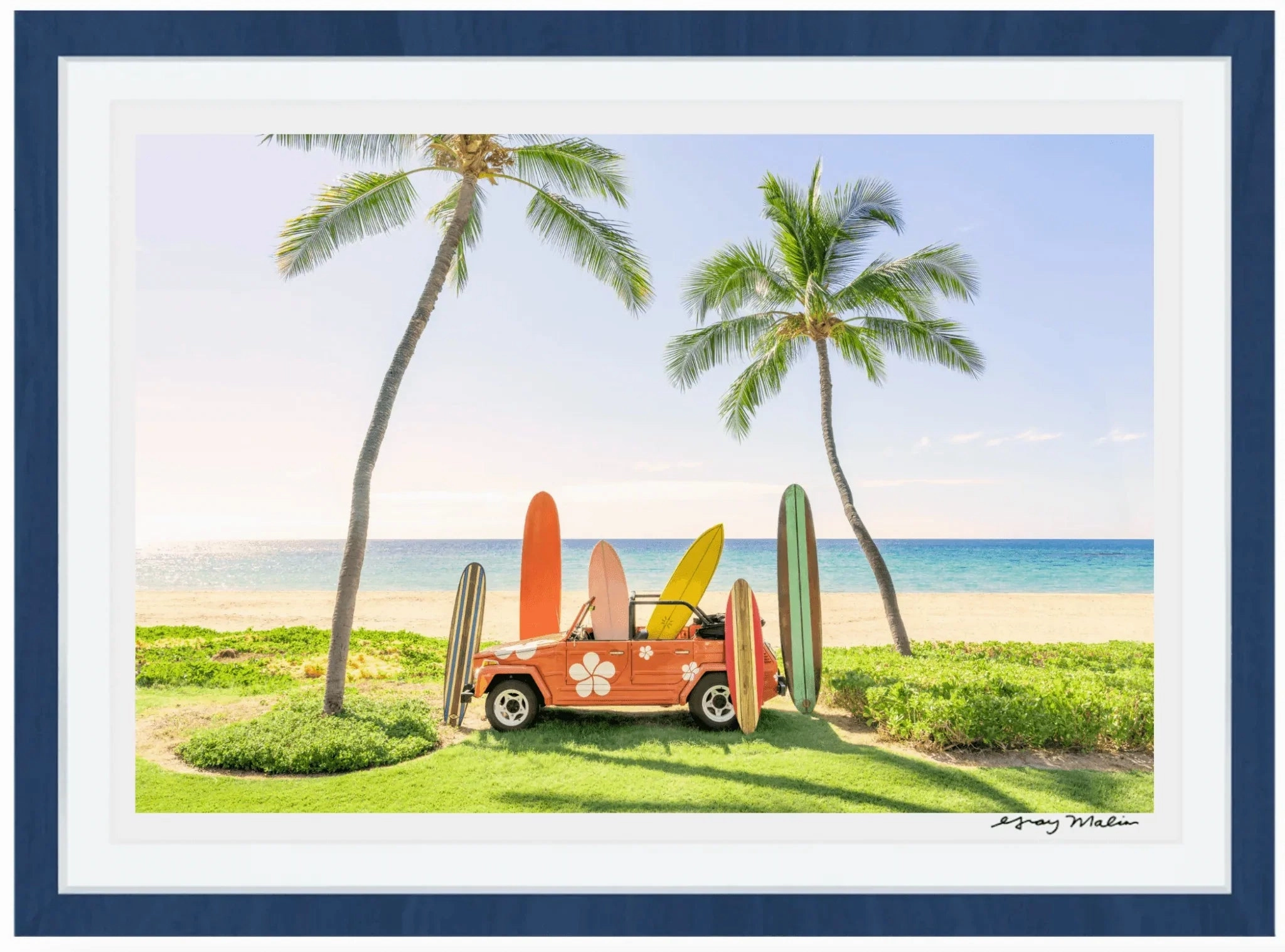 Beach Buggy, Mauna Kea Print by Gray Malin