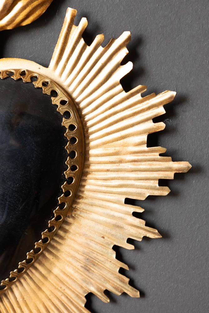Beautiful Black Heart Star Hanging Ornament