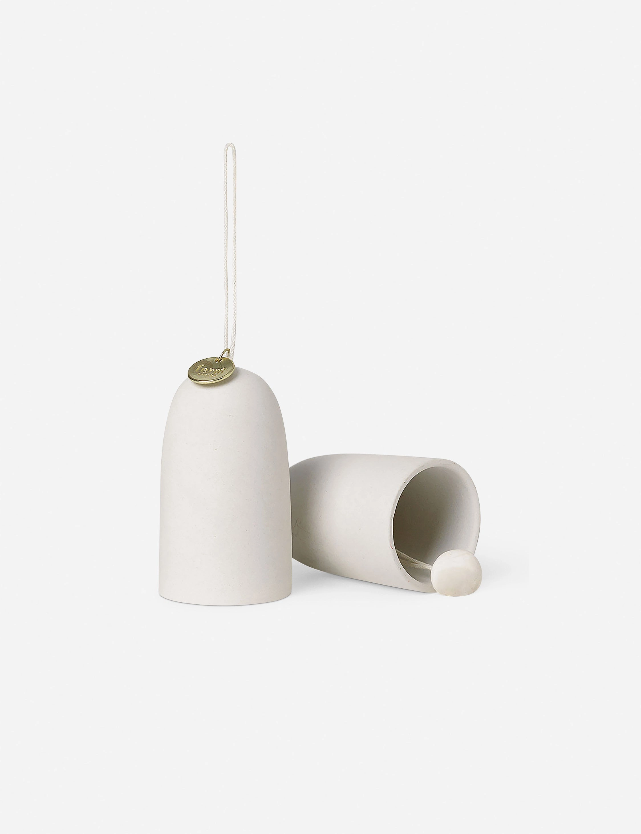 Bell Ceramic Ornaments (Set of 2) by Ferm Living