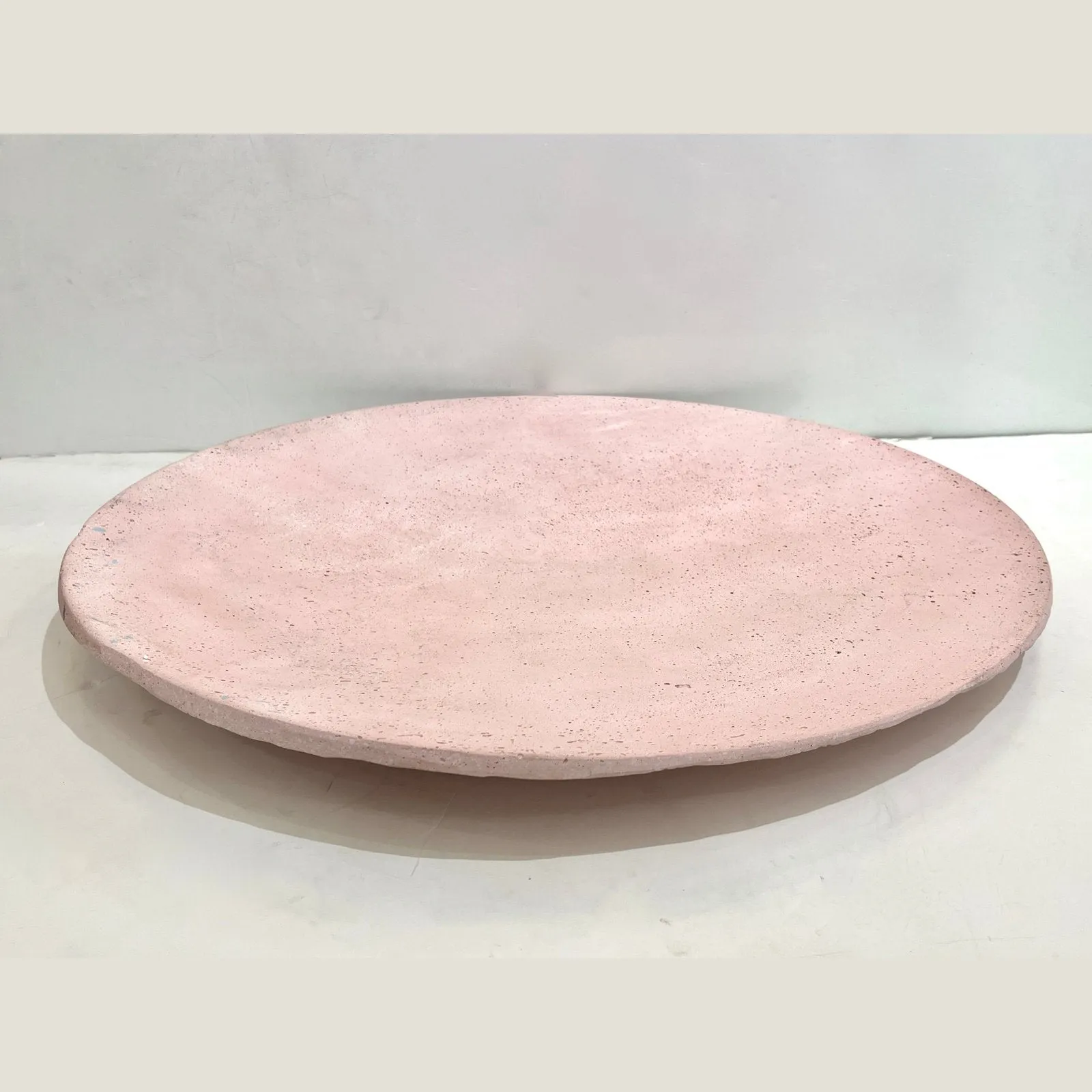 Bespoke Customizable Italian Light Pink Recycled Resin Bowl Centerpiece/Wall Art