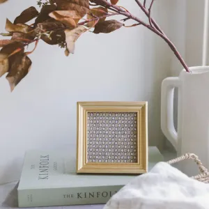 Beveled Square Gold Photo Frame 