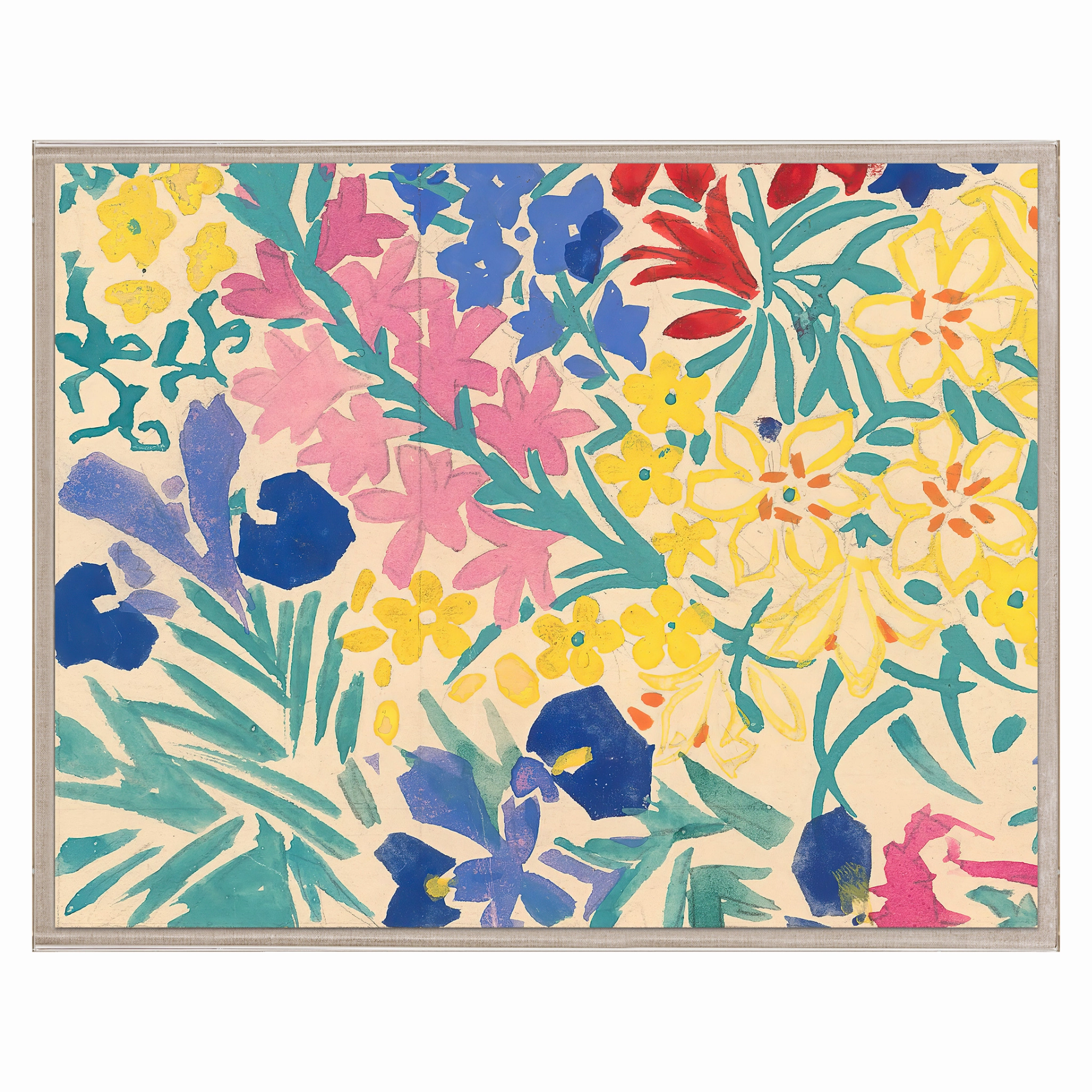 Bianchini Ferier Archive, Flower Garden 