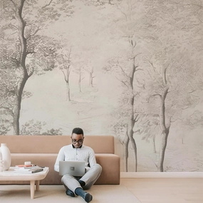 Birch Tree Wall Mural 