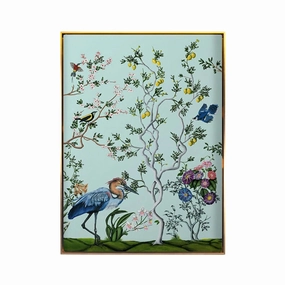 Bird and Branch Chinoiserie 3 Framed Wall Art 