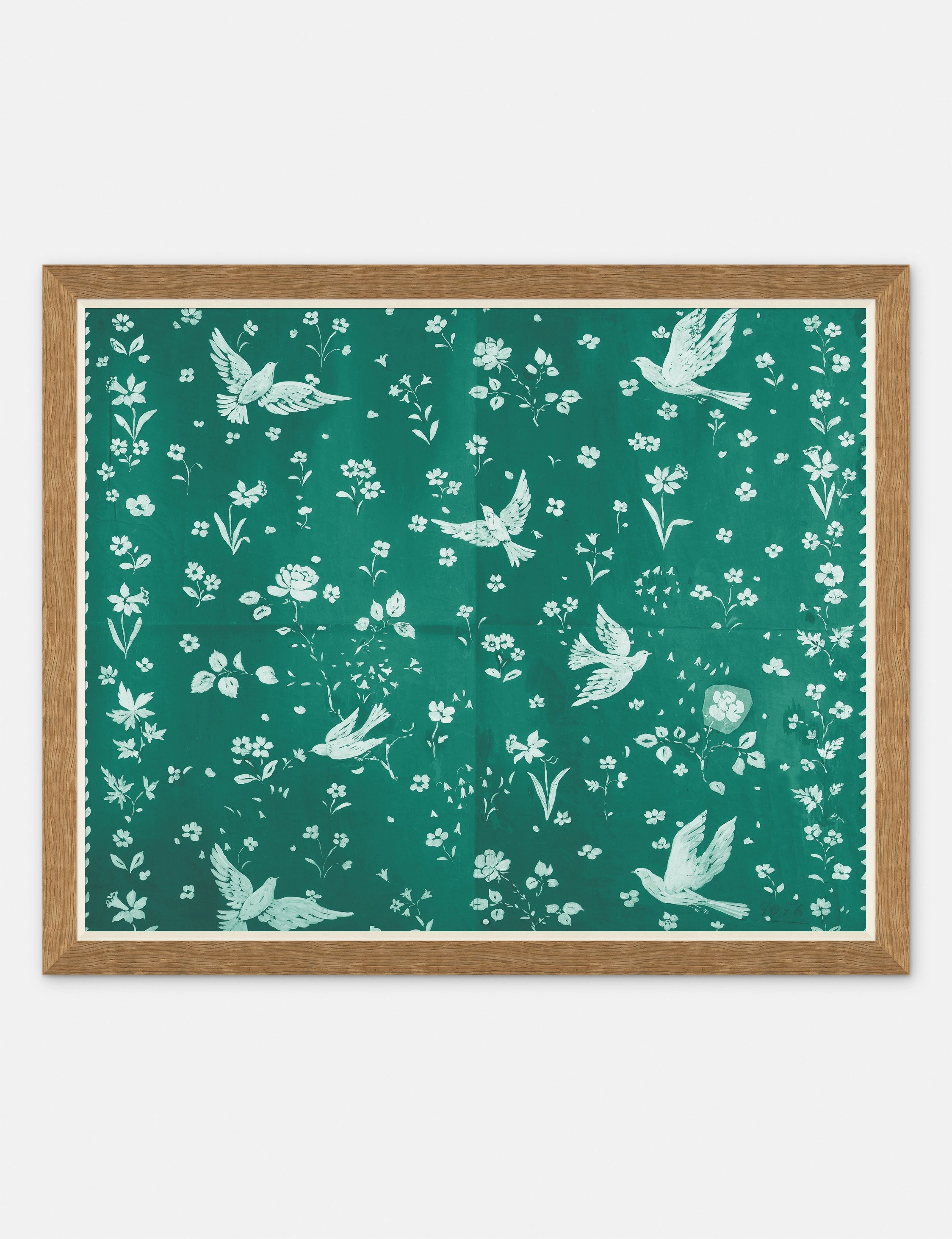 Birds and Flowers Print by Paule Marrot