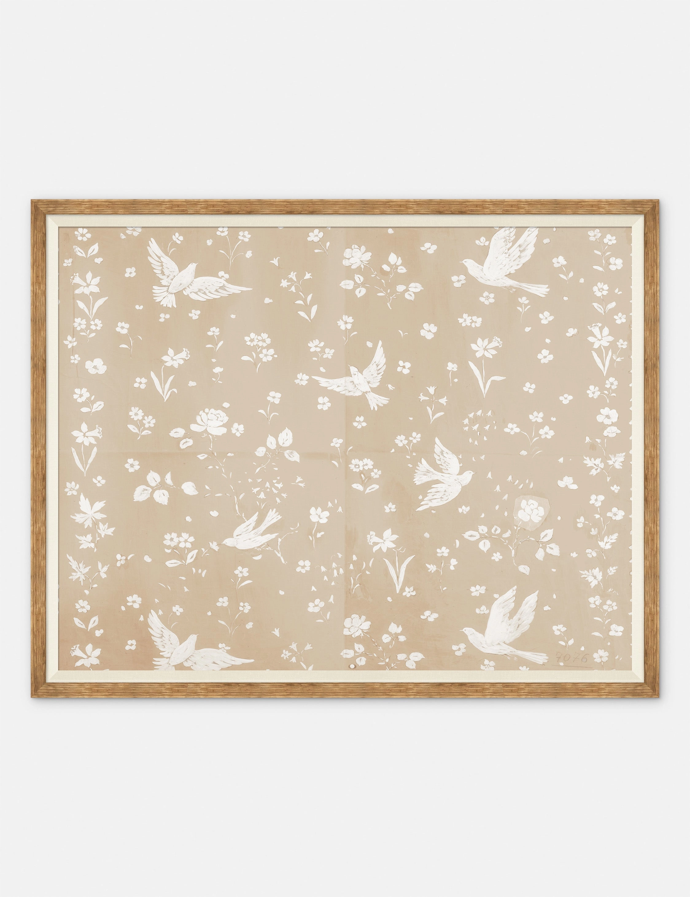 Birds and Flowers Print by Paule Marrot