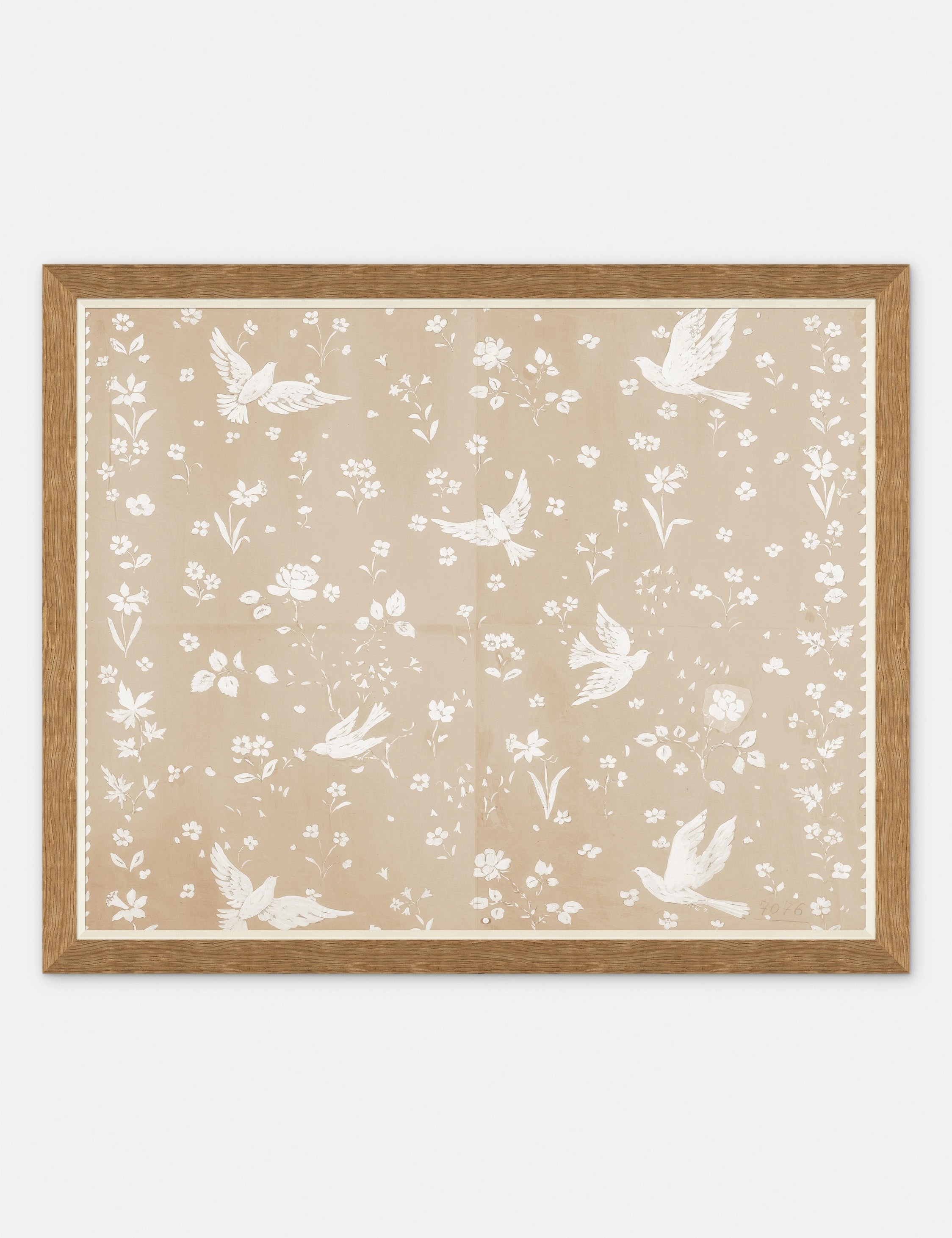 Birds and Flowers Print by Paule Marrot