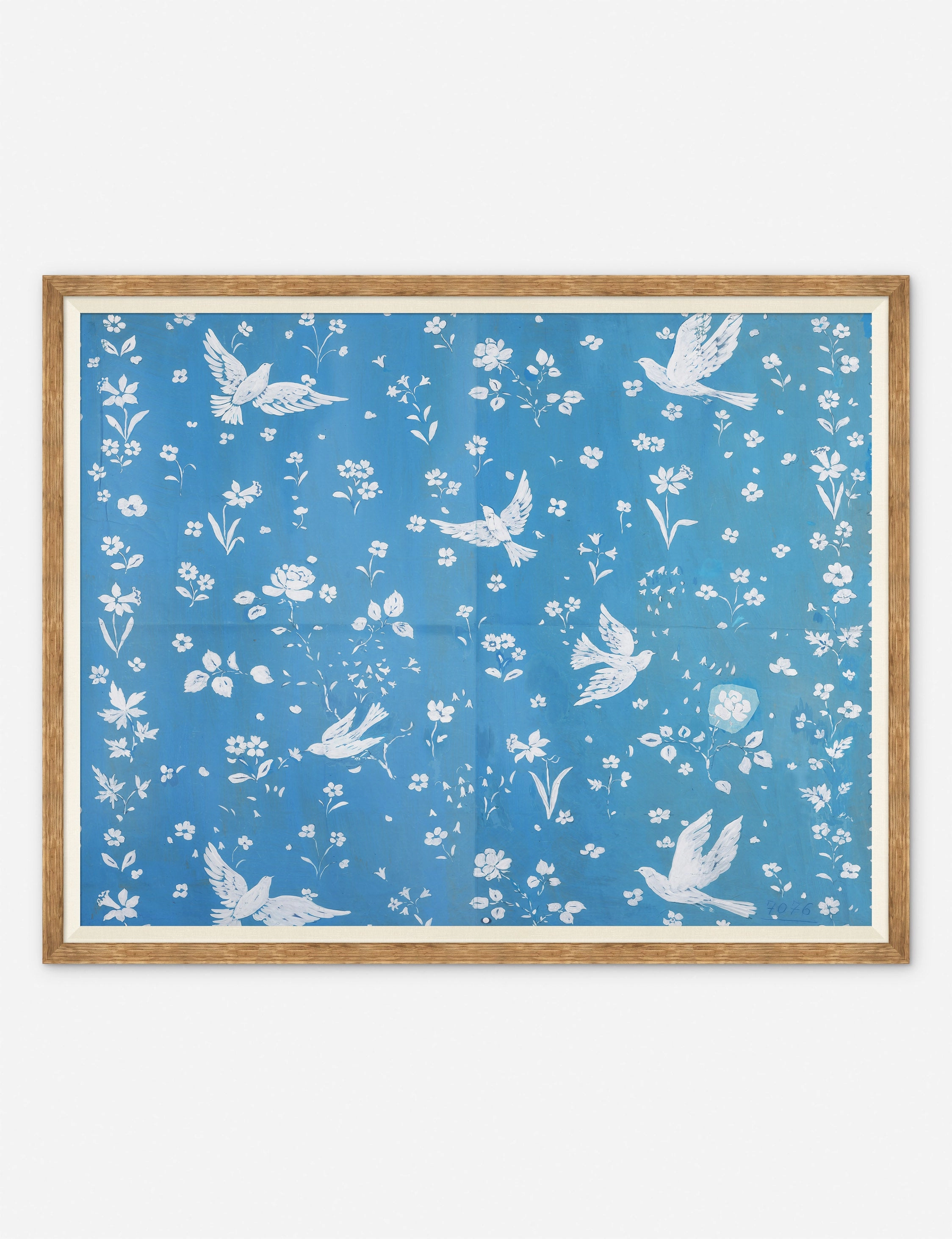 Birds and Flowers Print by Paule Marrot
