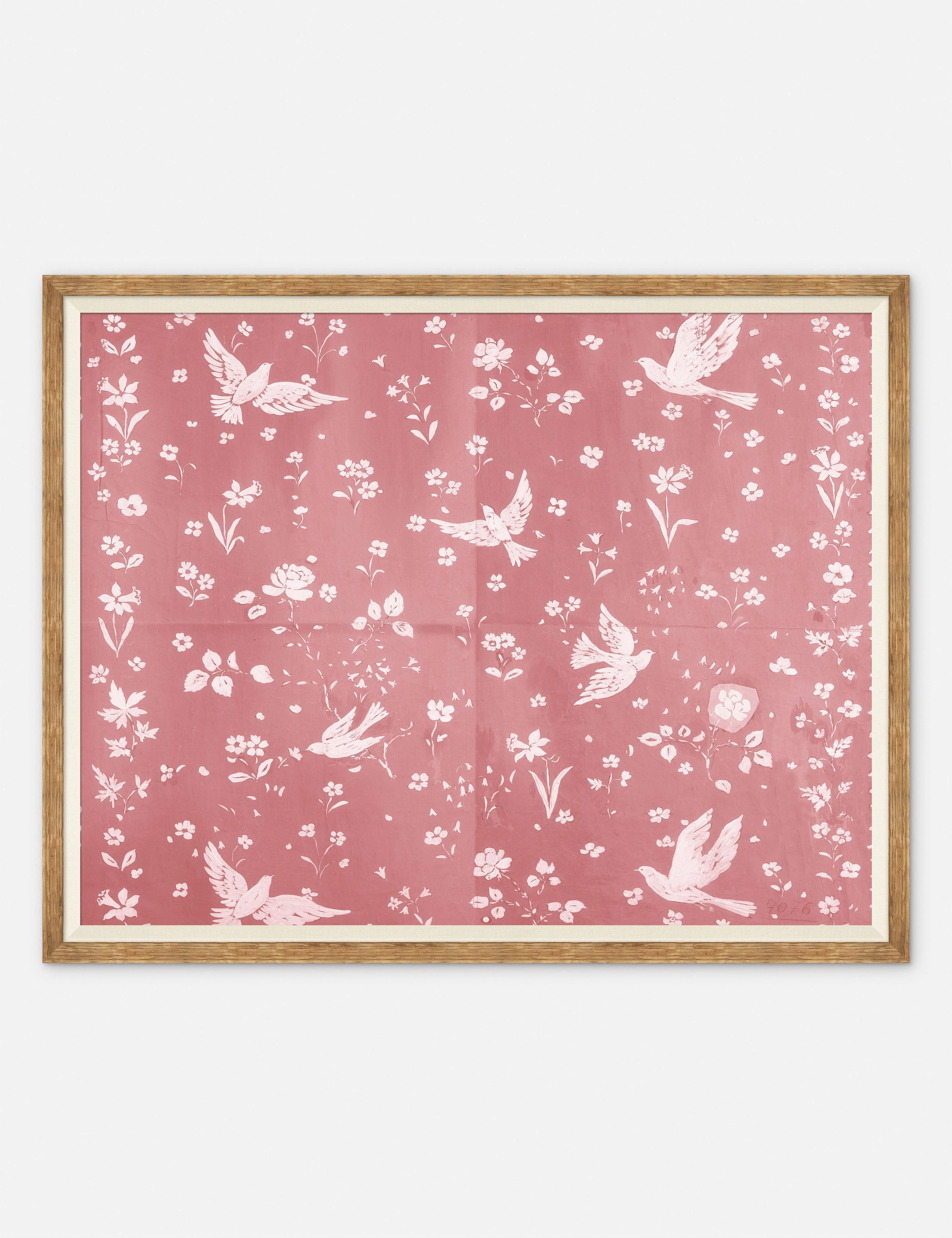 Birds and Flowers Print by Paule Marrot