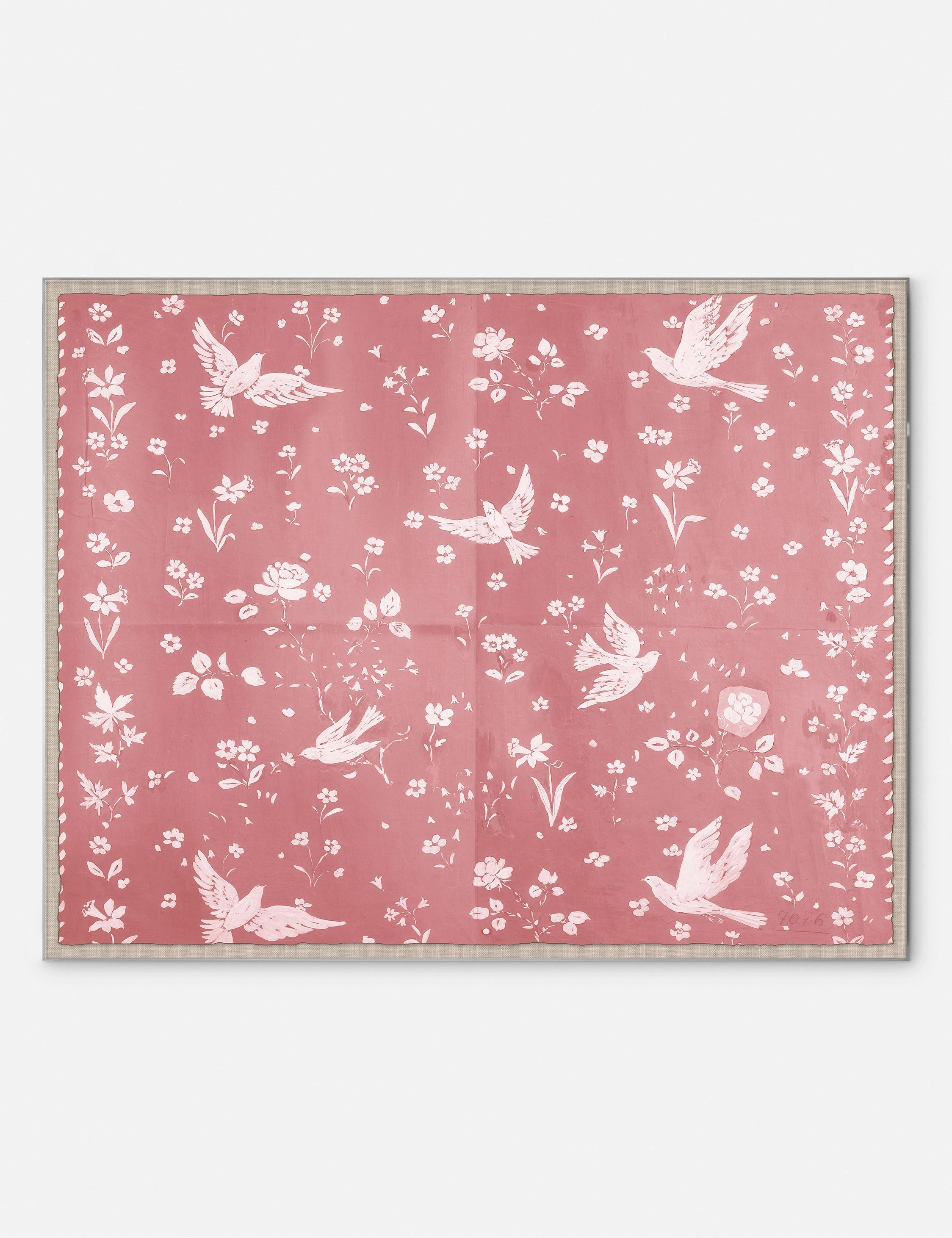 Birds and Flowers Print by Paule Marrot