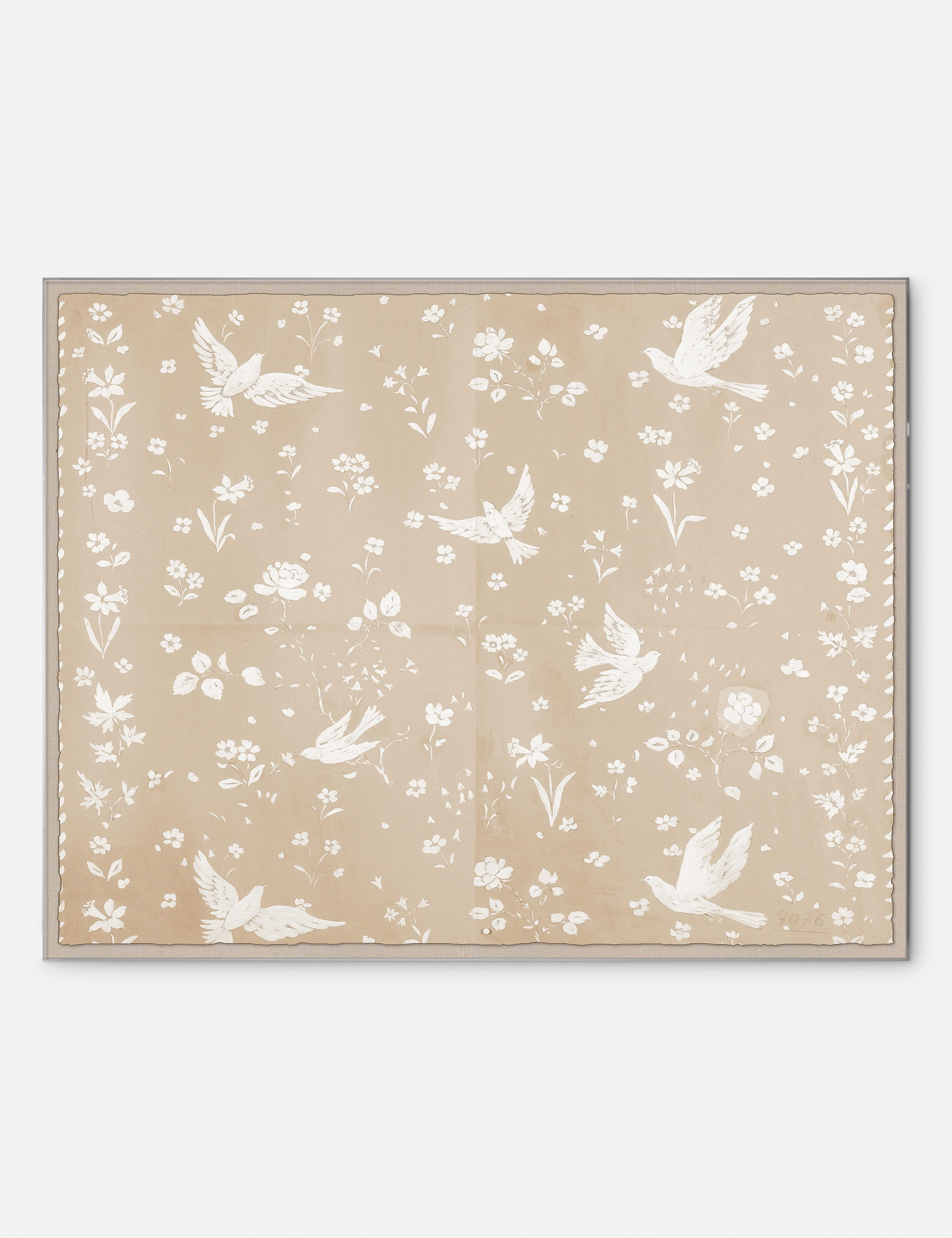 Birds and Flowers Print by Paule Marrot